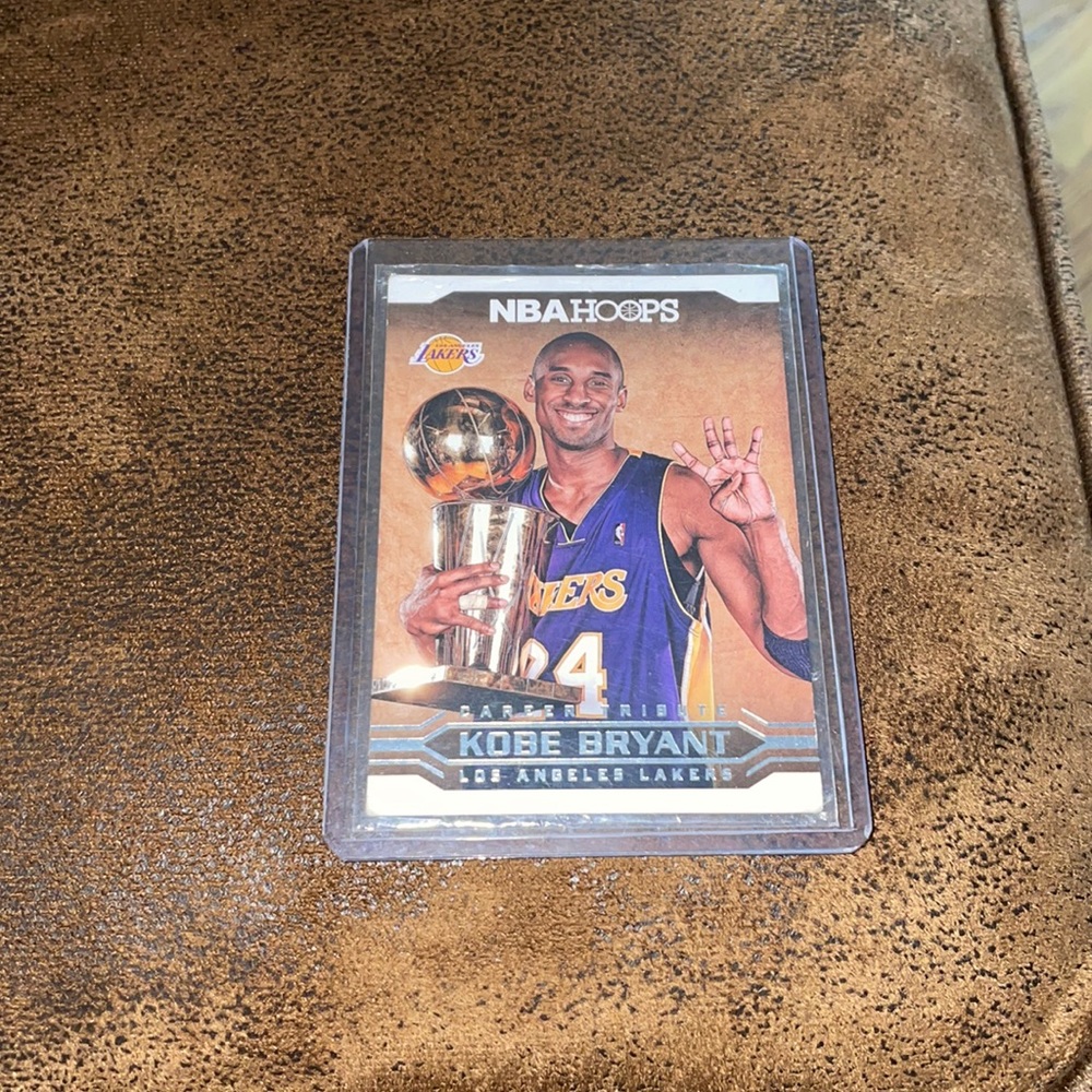 Kobe Bryant picture brand is NBA hoops